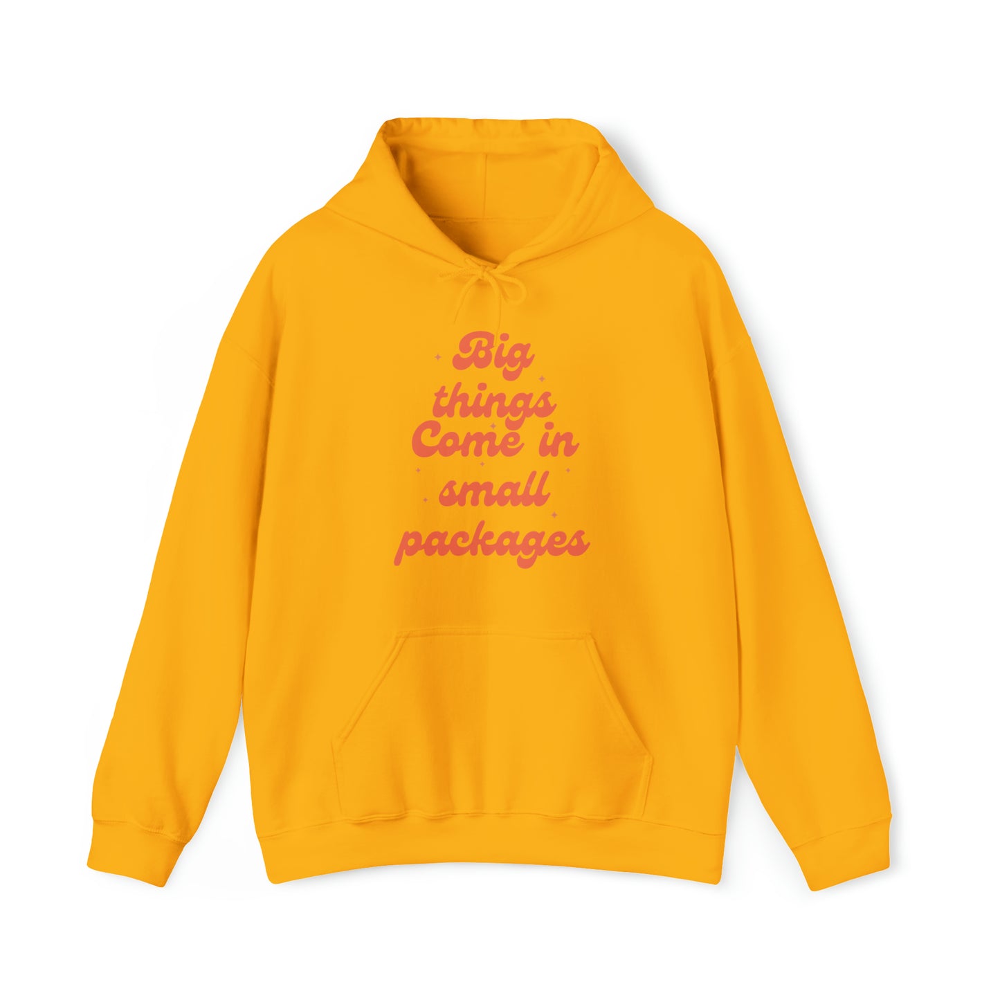 Big Things Come in Small Packages Unisex Heavy Blend™ Hooded Sweatshirt