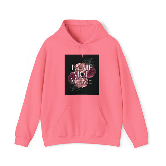 J'aime Moi-Meme (I Love Me) Unisex Heavy Blend™ Hooded Sweatshirt