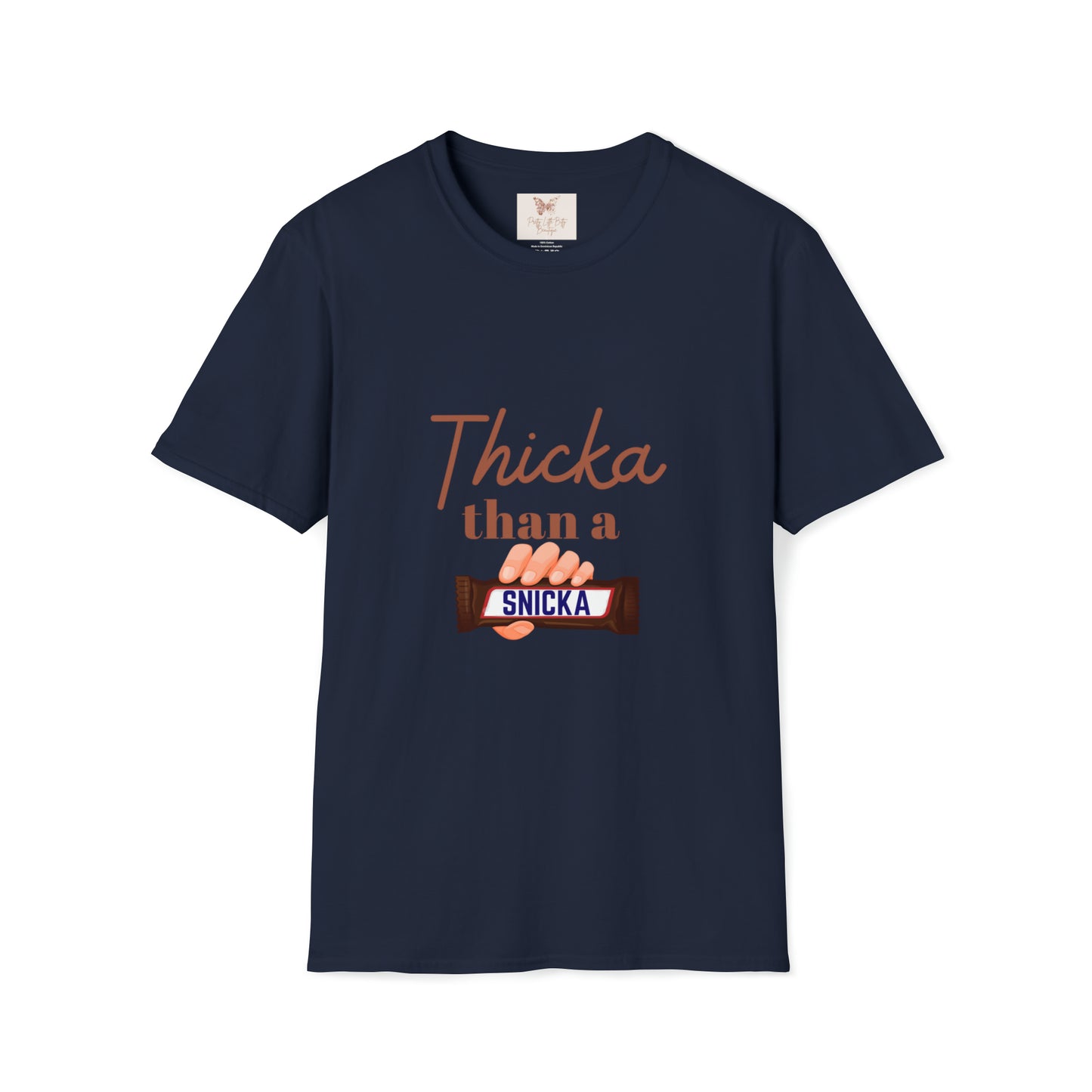 Thicka Than A Snicka Unisex Softstyle T-Shirt