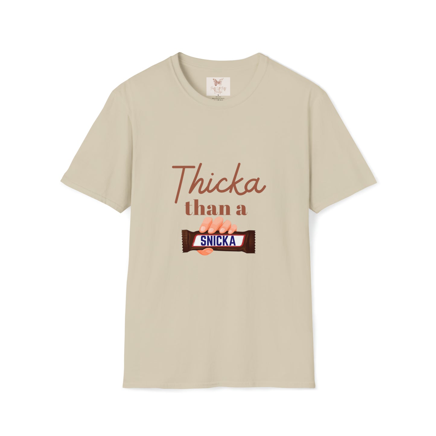 Thicka Than A Snicka Unisex Softstyle T-Shirt