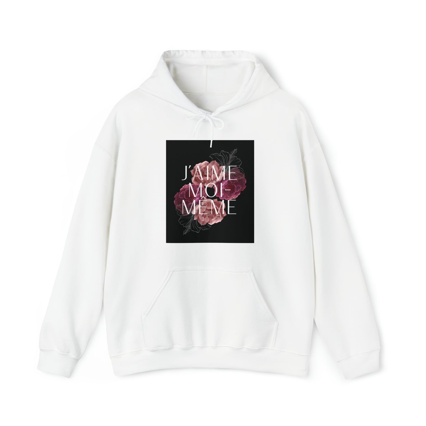 J'aime Moi-Meme (I Love Me) Unisex Heavy Blend™ Hooded Sweatshirt