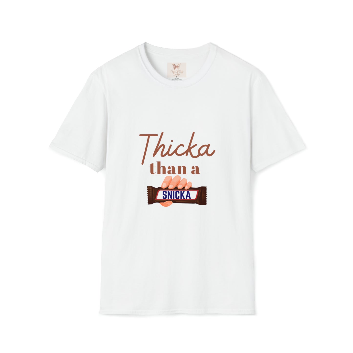 Thicka Than A Snicka Unisex Softstyle T-Shirt