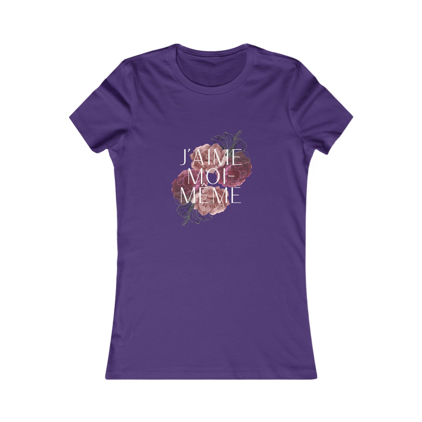 J'aime Moi-Meme (I Love Me) Women's Favorite Tee