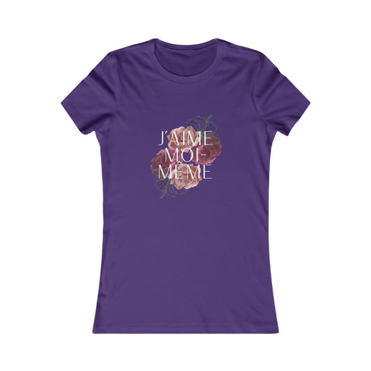 J'aime Moi-Meme (I Love Me) Women's Favorite Tee