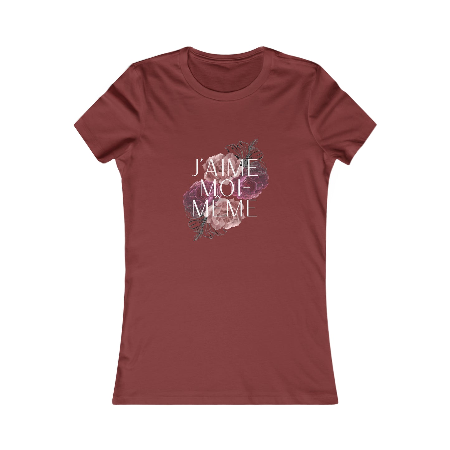 J'aime Moi-Meme (I Love Me) Women's Favorite Tee