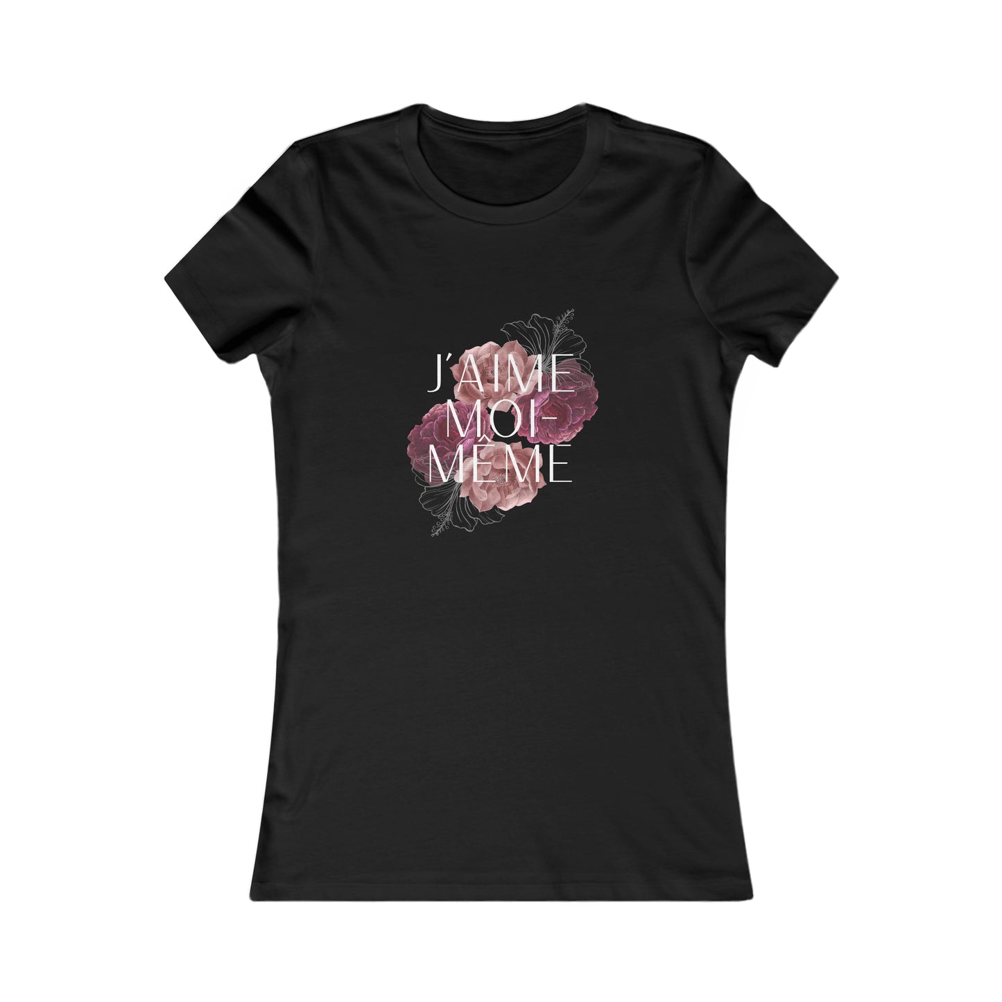 J'aime Moi-Meme (I Love Me) Women's Favorite Tee