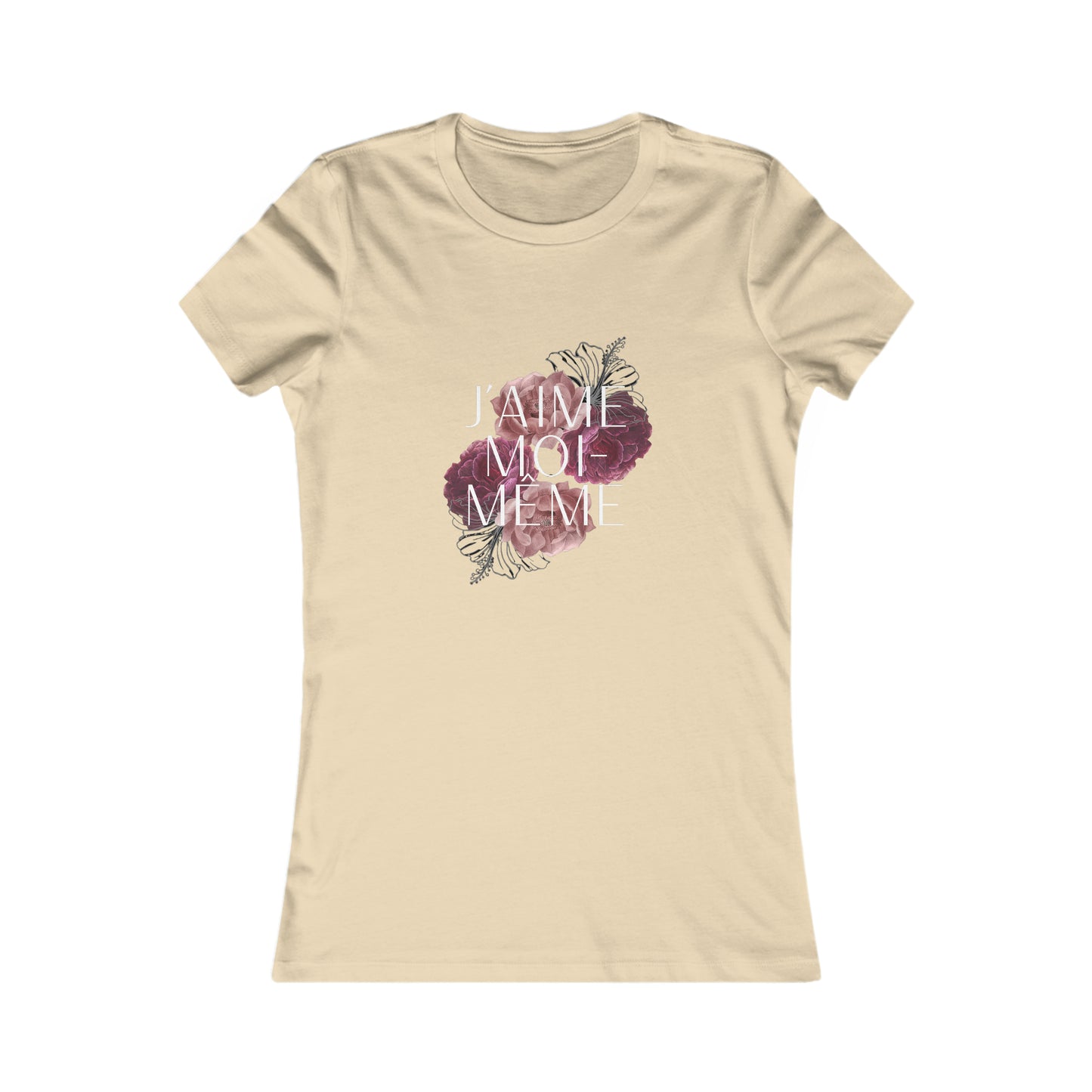 J'aime Moi-Meme (I Love Me) Women's Favorite Tee