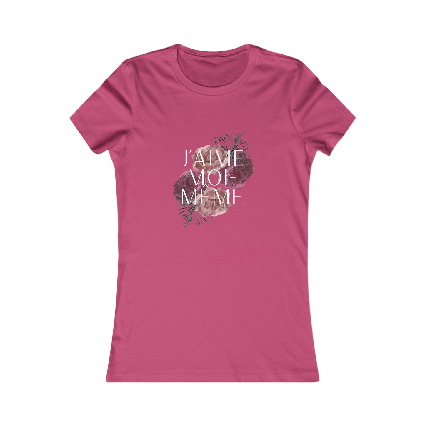 J'aime Moi-Meme (I Love Me) Women's Favorite Tee